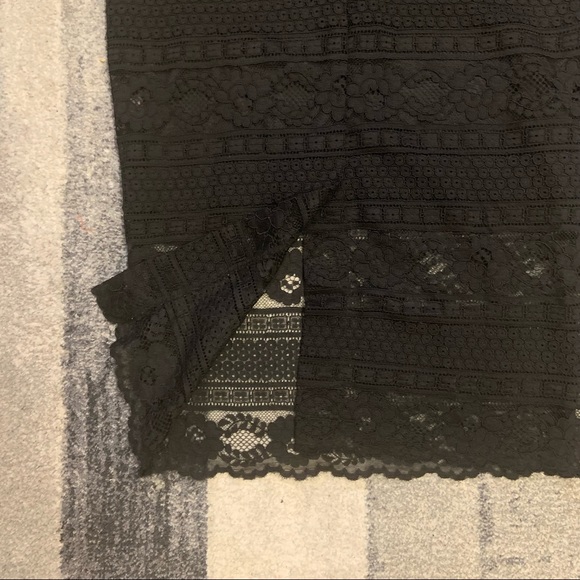 Beautiful Sleeveless Black Lace H&M dress size S - Picture 5 of 5